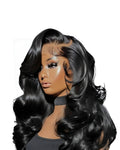 13x4 Pre-Everything™ Wig & 7x5 Bye-Bye Slip Loose Wave With Face-Framing Layers And Side-Swept Bangs With Drawstring
